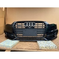 Audi a6 c7 рестайлинг s line бампер решетка pdc ly9b оригинал передняя 4g0807437ab