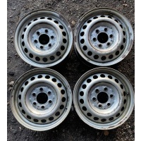 4× колесо штампованное volkswagen oe 2n0601027l 5.5 
