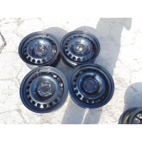 4× колесо штампованное opel oe 6 , 5x15 et35 6.5 