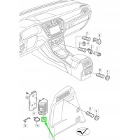 Volkswagen tiguan ad mk2 инвертор 5q0907155f