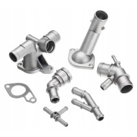 Комплект aluminiowych króćców системы охлаждения для 1.8t audi volkswagen skoda seat
