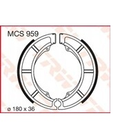 Trw лукас челюсти тормозной 180x36mm s626