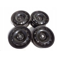 4× колесо штампованное volkswagen oe 6q0601027m 6.0 