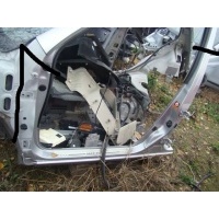 Nissan micra k12 левый порог отправка 5d