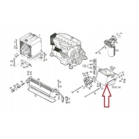 Радиатор масляный deutz bf4l913 bf6l913t ectron powerliner starliner topliner