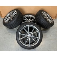 4× колесо алюминиевая volkswagen oe 6.0 