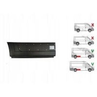 Накладка крыла заднего правый ducato boxer jumper 2006 - / 2014 - lh3 / макс
