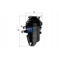 Фильтр топлива 55.125.00 ufi opel astra h signum vectra c , saab 9 - 3 ii