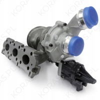 Турбокомпрессор bmw b38b15 1.5 109 / 136km 116i , 118i , 218i , 318i , 418i / 3 la f - a1 kt100640 комплект монтажный , doładowanie