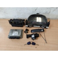 Fiat панда ii 2 2005 год 1 , 1 8v комплект стартовый блок управления часы stacyj