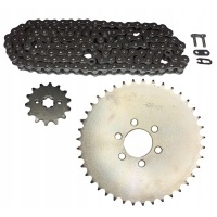 Звездочки цепь quad 200 quad 250 atv 125 bashan loncin lifan shineray egl