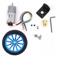 Двигатель с enkoderem diy с ручкой i zestawem колес 65mm для robota