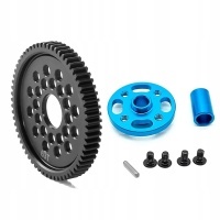 Зубчатая рейка 63t 54500 i крепление zębatek для rc tt - 02 комплект upgrade