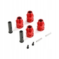 Комплект оси hex передняя i tylnych для автомобилей rc 1 / 5 baha