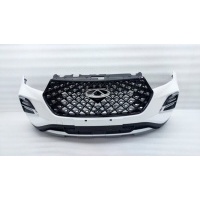Бампер Chery Tiggo 4 Pro T19 2024 602001262AADQJ, 602001263AA, 602001264AA, 602001267AA, 602001271AA, 602001327AAAKH, 602001329AAAKH, 605000269AA, 605000268AA