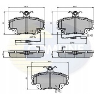 колодки тормозной comline / cz / odp.gdb400 / gdb1334 / gdb1634 / gdb1465 renaul