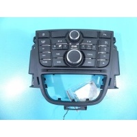 Панель радио opel astra iv j 13337218