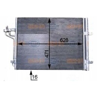 Behr hella service 8fc 351 343 - 191 радиатор кондиционера