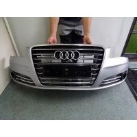 Audi a8 d4 4h 09 - 13 бампер передний 4pdc камера под омыватели i радары
