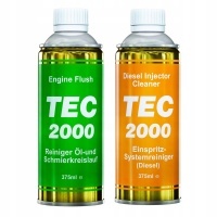 Комплект для очистки форсунок tec - 2000 375 мл płukanka для двигателя tec2000 engine flush 375ml