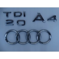 Эмблема значек логотип крышка багажника задняя audi a4 b6 b7