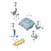 Оригинальные audi oe гаситель 03l103954