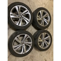 4× колесо алюминиевая volkswagen oe tiguan 5na 8.5 