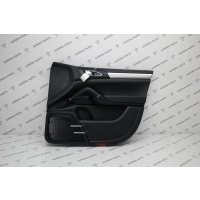 Обшивка передней двери (Чёрная искуственная кожа) RH Porsche Cayenne 92A 2010 95855520201DK4