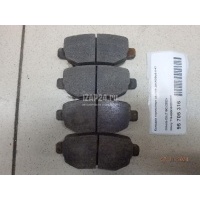 Колодки тормозные задние дисковые к-кт Chery Boo (A3/M11) (2010 - 2015) T196GN3502080EP