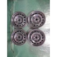 4× колесо штампованное volkswagen oe 1k0601027j 6.5 