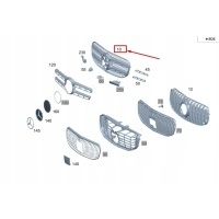 Mercedes - benz gls x167 radiator грили a1678881200