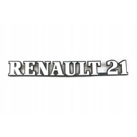 Значек надпись крышки багажника задняя renault 21 - оригинал !