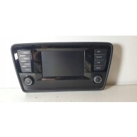 SKODA OCTAVIA III RADIO NAVIGACJA WYŚWIETLACZ EKRAN 5E0919605D
