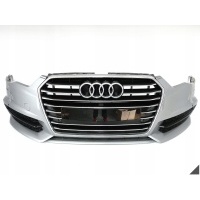 Audi a6 s - line c7 4g0 рестайлинг 14 - 18 бампер передняя решетка решетки цвет x7p