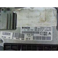 Блок управления двигателя peugeot 0261208558 9662306380