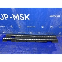 Накладки порогов Amg пакет Mercedes-benz c200 204 2007 A2046981454, A2046981354