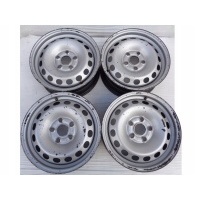 4× колесо штампованное volkswagen oe 2k0601027b 6.0 