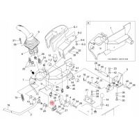 Замок подлкотника т 1654011330 takeuchi tb260 tb290