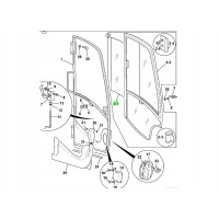 Стекло двери przesuwna 827 / 80221 jcb js145lc js115