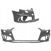 Audi a4 b9 2018 - 2019 бампер передняя s - line 8w0807065algru