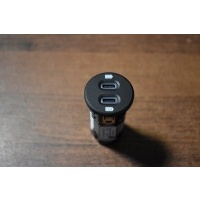 Панель блок порт usb c x2 порше cayenne 9y 1
