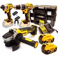 Комплект 18v 2x5ah wiertarka dcd796 zakrętarka dcf887 dewalt dck266p2t szlifierka угловая akumulatorowe dewalt 800 в 18 v