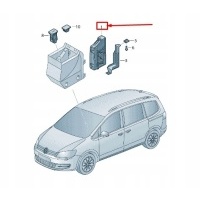 Блок usb volkswagen skoda audi 1q0035346a