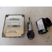 Блок управления комплект opel astra г zafira а 1.6 8v 12214860 dnhm