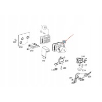 Mercedes - benz c w204 amg абс unit module a204431611280