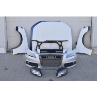 Капот бампер решетка крыло фара h7 ксенон полоса балка audi a4 b8 2008 - 2012