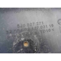 Бампер передний Skoda Fabia II рестайлинг (2010—2014) 2012 5J0807221, 5J0853668A, 5J0853123