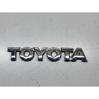 Эмблема на крышку багажника Toyota Avensis II (2003 - 2008) 7544105050