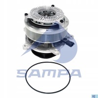sampa 053.021 насос радиатора , охлаждение двигателя