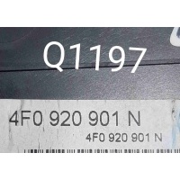 Щиток приборов (приборная панель) Audi A6 C6 рестайлинг (2008—2011) 2010 4F0920901N